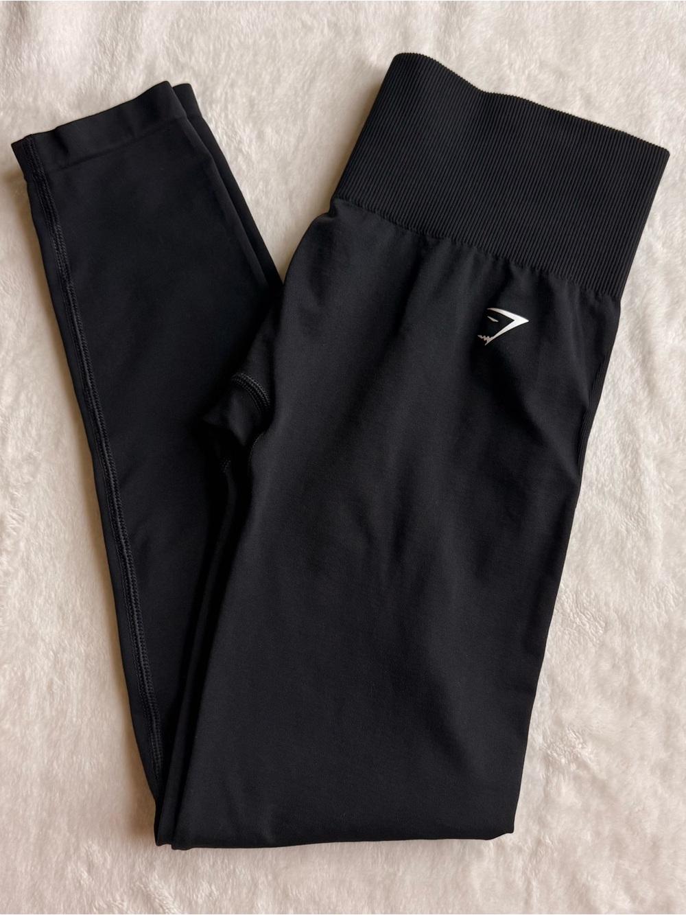Gymshark Black High-Waist Seamless Leggings